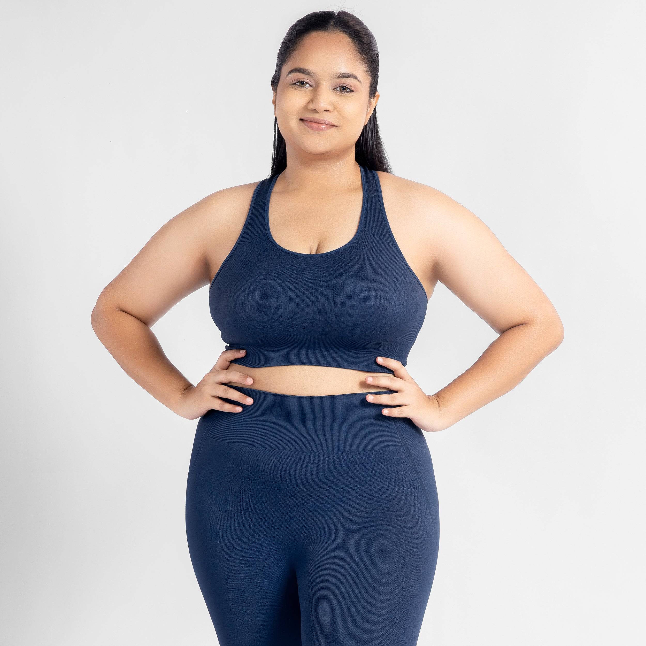 ARCTIC BLUE SPORTS BRA - BUST 28 TO 30