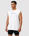 Earn Every Mile Running Tank - White