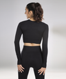Celeste Long Sleeve Top - Black