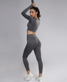 Nova Seamless Sculpt Leggings - Grey Stone