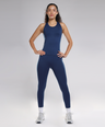 Luna Seamless Tank - Eclipse Blue