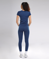 Aria Seamless Tee - Eclipse Blue