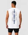 Earn Every Mile Running Tank - White