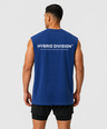 Hybrid Division Oversized Tank - Royal Blue