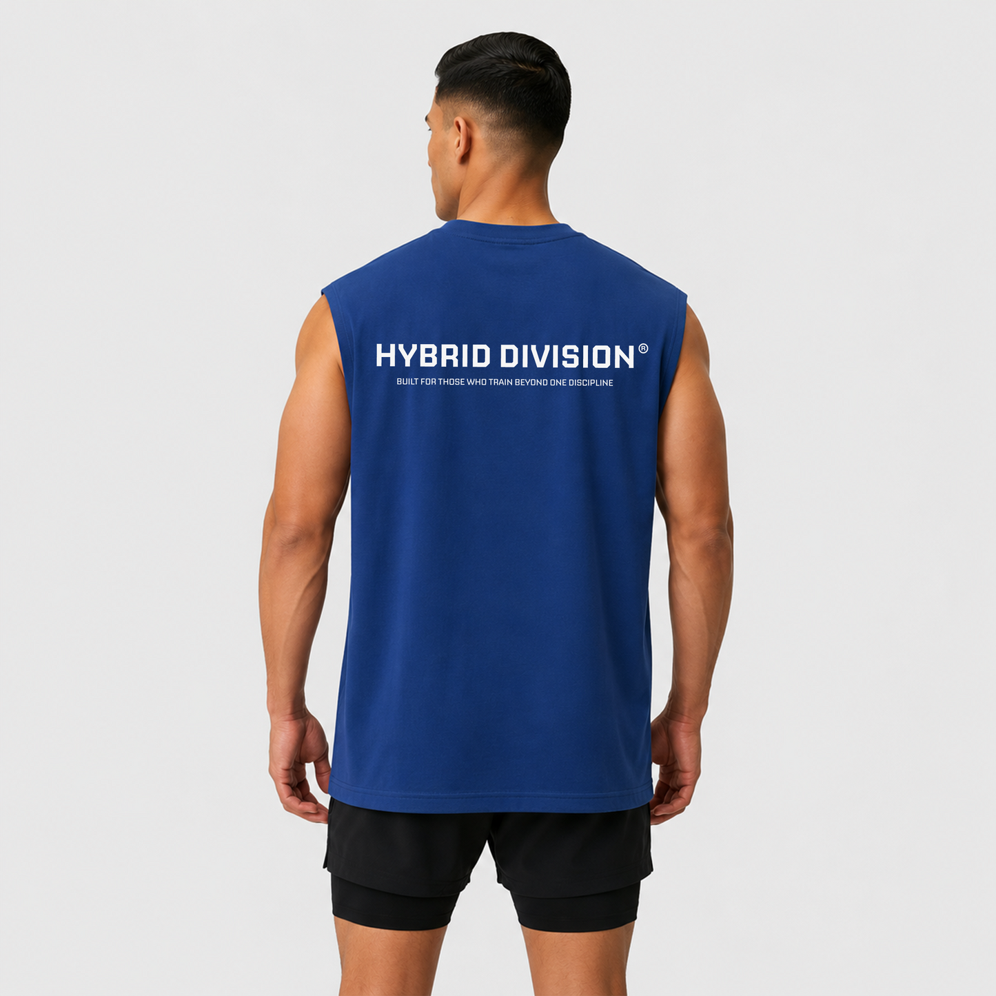Hybrid Division Oversized Tank - Royal Blue