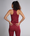 Luna Seamless Tank - Berry Red