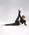 Contour Seamless Leggings - Black Grey