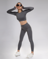 Nova Seamless Sculpt Leggings - Grey Stone