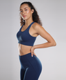 Astrid Performance Sports Bra - Eclipse Blue