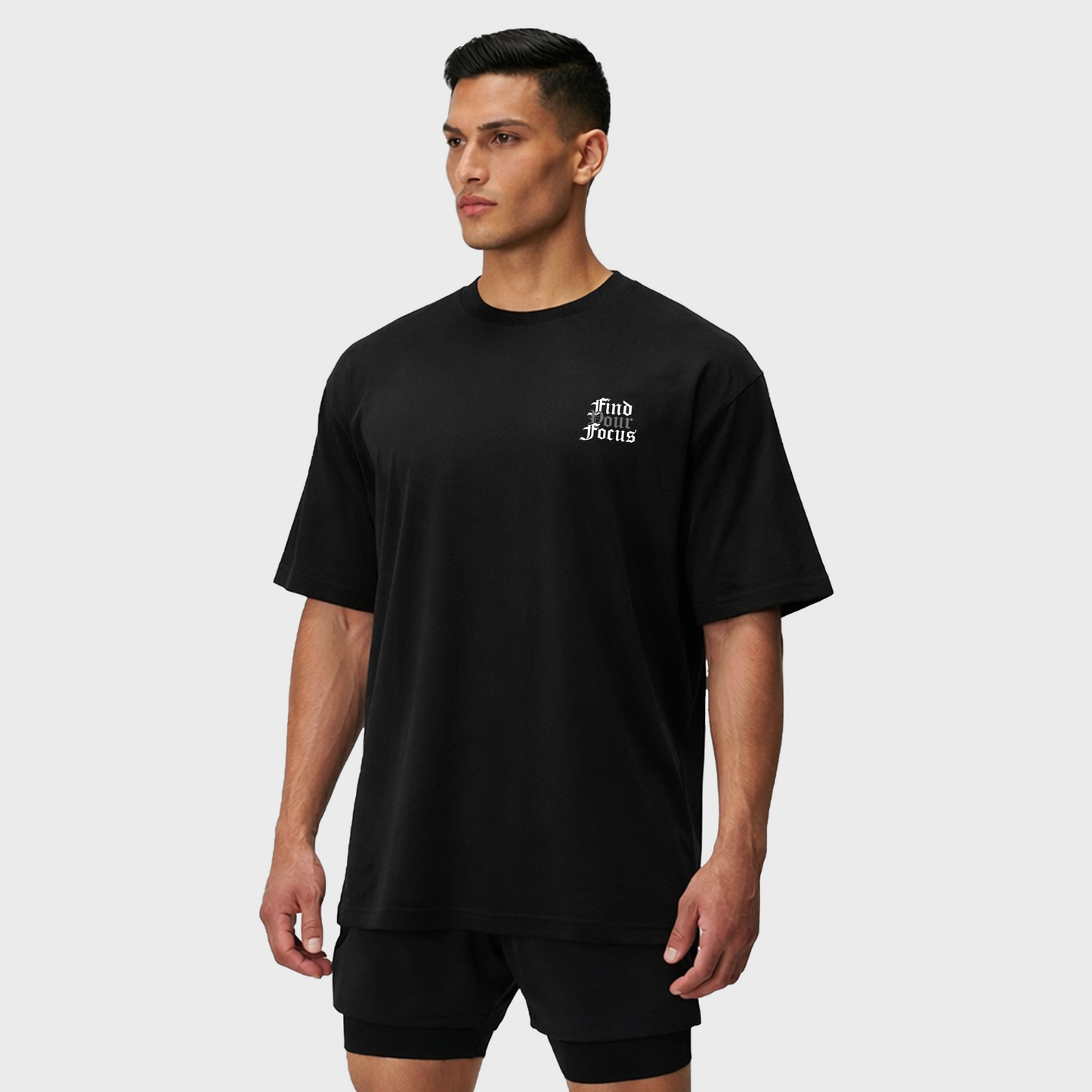 Oversized Training T-shirt - Unisex - Black