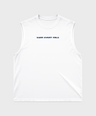 Earn Every Mile Running Tank - White