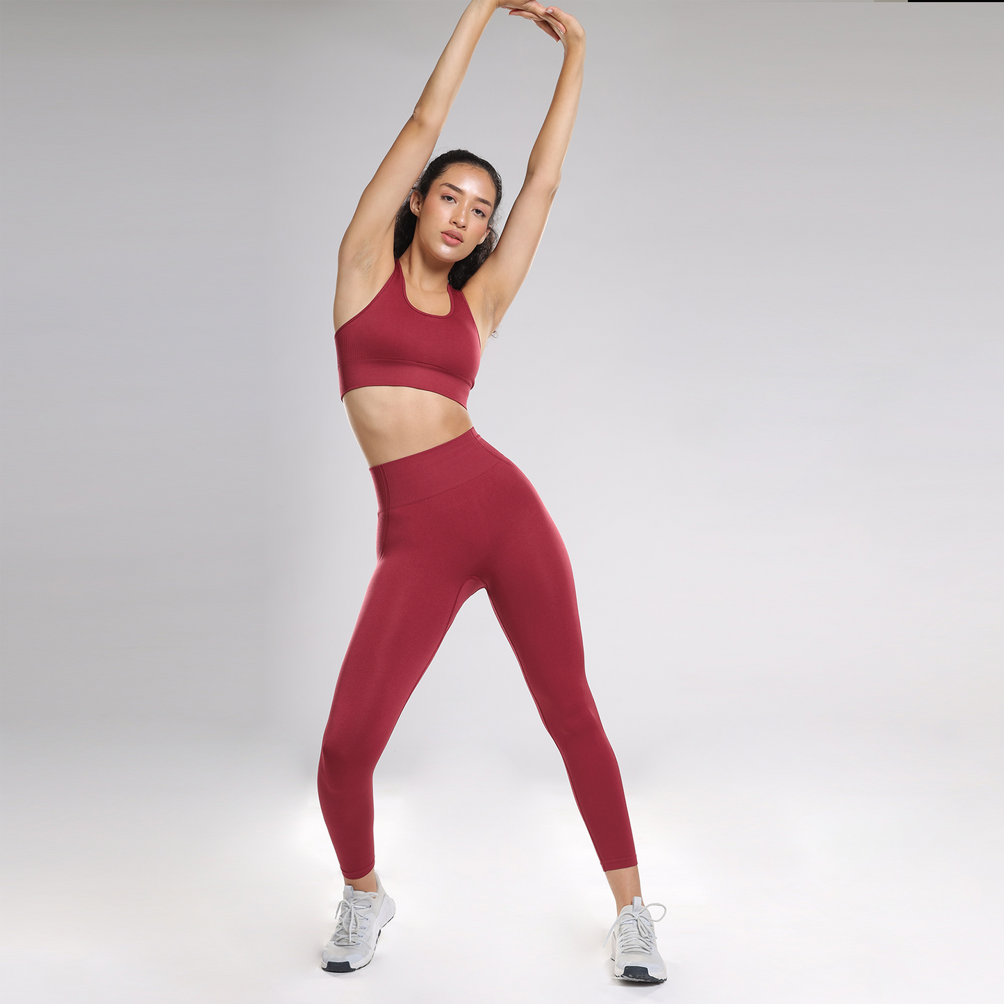 Astrid Performance Sports Bra - Berry Red