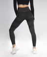 Contour Seamless Leggings - Black Grey
