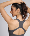 Astrid Performance Sports Bra - Grey Stone