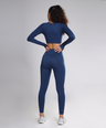 Celeste Long Sleeve Top - Eclipse Blue