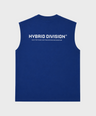 Hybrid Division Oversized Tank - Royal Blue