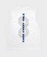 Earn Every Mile Running Tank - White