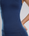 Luna Seamless Tank - Eclipse Blue