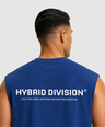 Hybrid Division Oversized Tank - Royal Blue