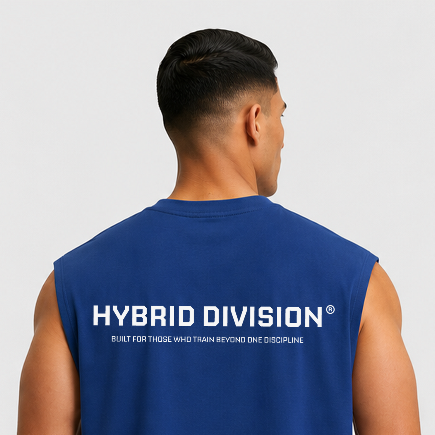 Hybrid Division Oversized Tank - Royal Blue