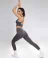 Astrid Performance Sports Bra - Grey Stone