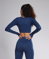 Celeste Long Sleeve Top - Eclipse Blue