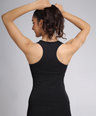 Luna Seamless Tank - Black