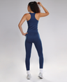 Luna Seamless Tank - Eclipse Blue