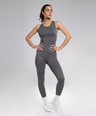 Luna Seamless Tank - Grey Stone
