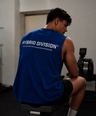 Hybrid Division Oversized Tank - Royal Blue