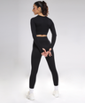Celeste Long Sleeve Top - Black