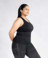 Luna Seamless Tank - Black