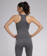 Luna Seamless Tank - Grey Stone