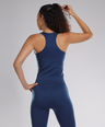 Luna Seamless Tank - Eclipse Blue
