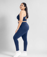 Nova Seamless Sculpt Leggings - Eclipse Blue