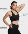 Astrid Performance Sports Bra - Black