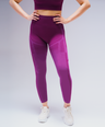 Contour Seamless Leggings - Deep Plum