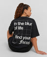 Oversized Training T-shirt - Unisex - Black