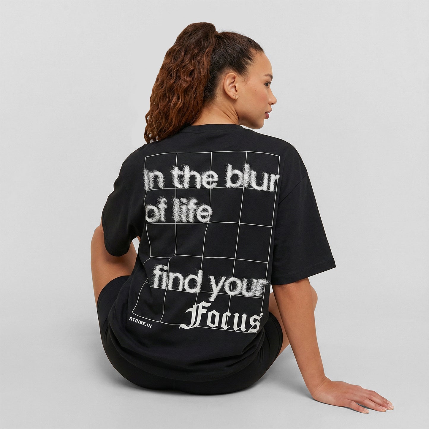 Oversized Training T-shirt - Unisex - Black