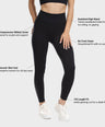 Nova Seamless Sculpt Leggings - Black