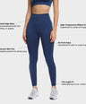 Nova Seamless Sculpt Leggings - Eclipse Blue