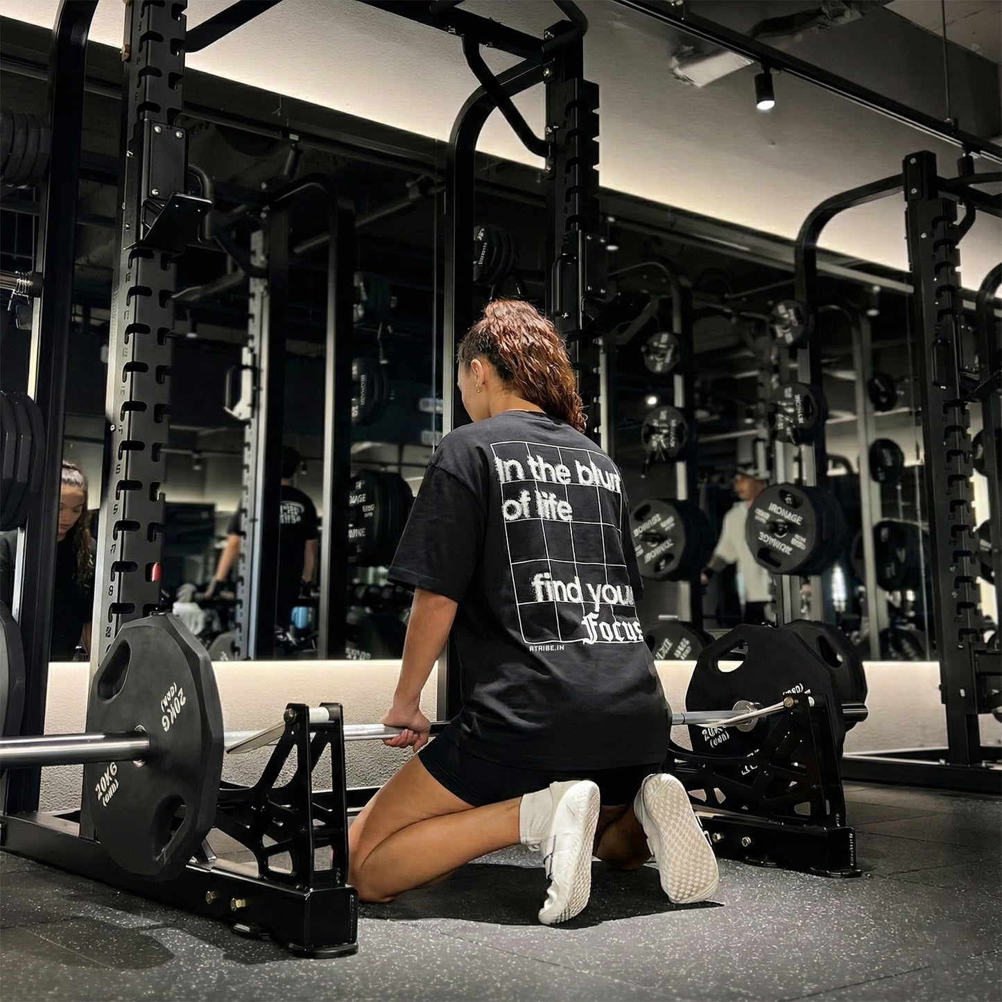 Oversized Training T-shirt - Unisex - Black