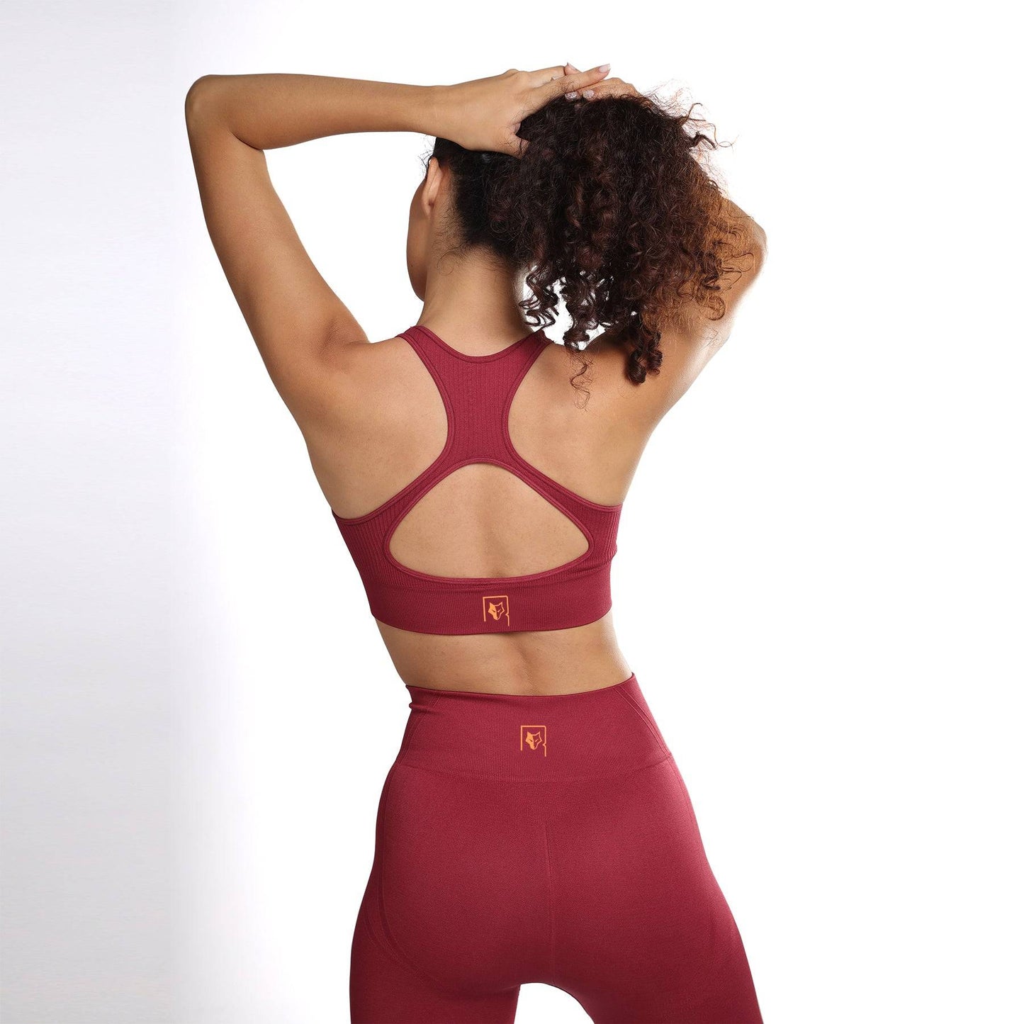 Astrid Performance Sports Bra - Berry Red