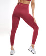 Nova Seamless Sculpt Leggings - Berry Red