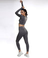 Nova Seamless Sculpt Leggings - Grey Stone