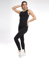 Luna Seamless Tank - Black