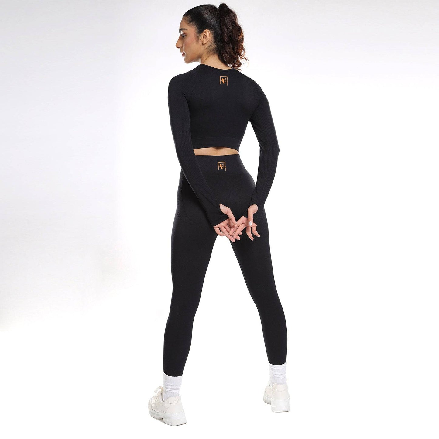 Celeste Long Sleeve Top - Black