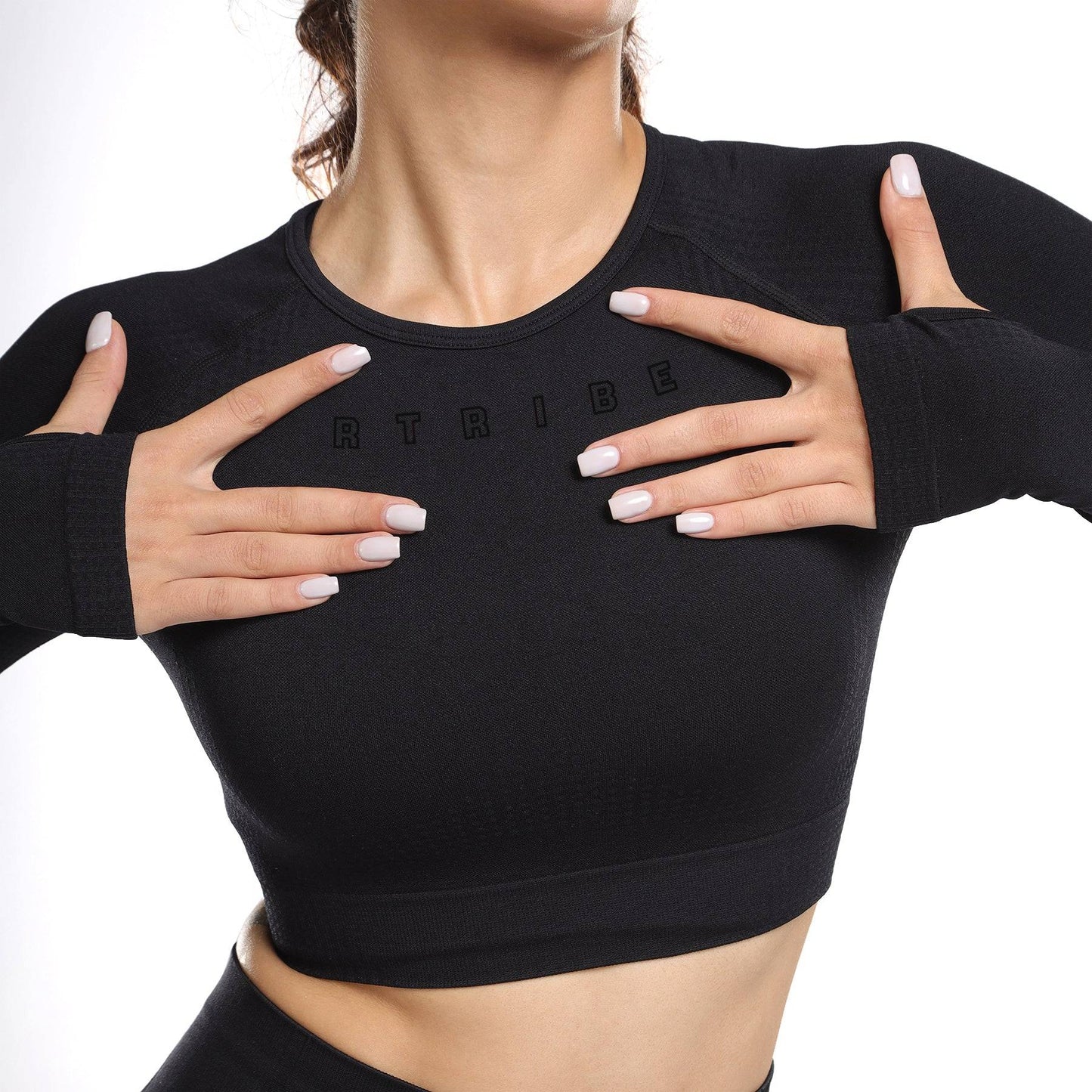 Celeste Long Sleeve Top - Black