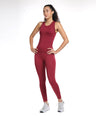 Luna Seamless Tank - Berry Red