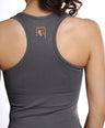 Luna Seamless Tank - Grey Stone